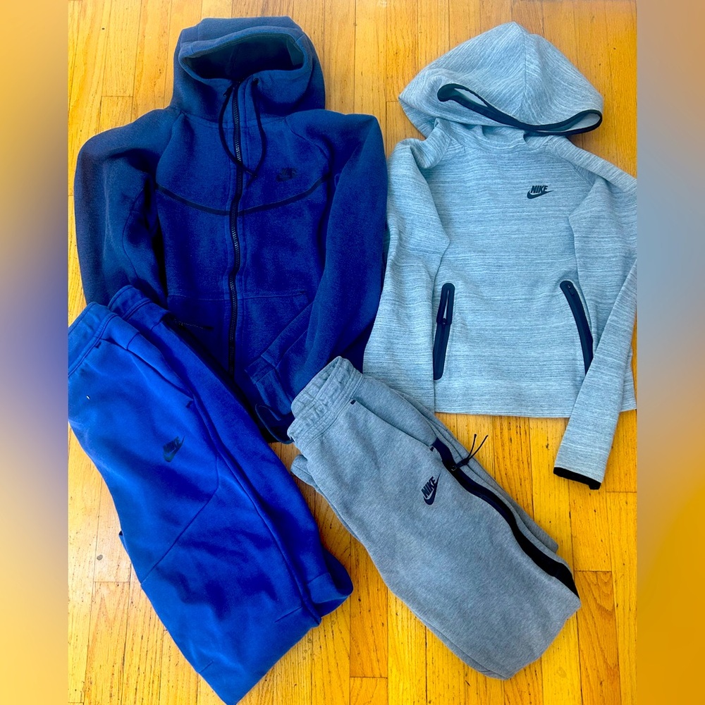 Nike Tech Lot of Joggers Sweatpants Hoodie Sweatshirts